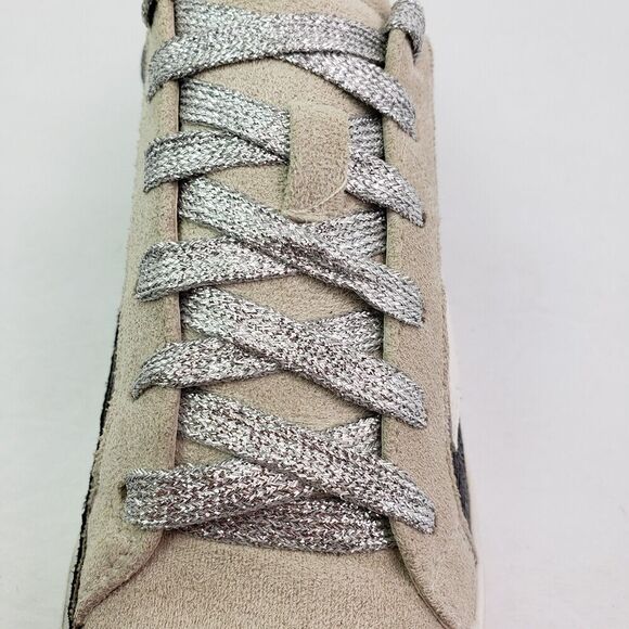 Nature Breeze Womens Size 6 Metallic Black Glitter Fashion Casual Sneaker Shoes - Picture 9 of 10